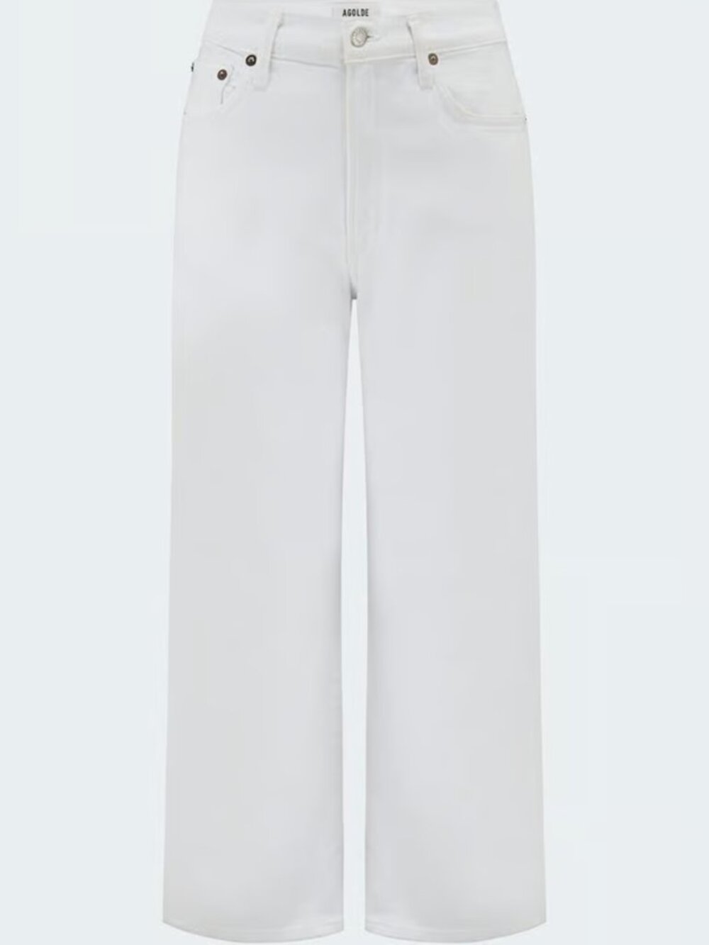 AGOLDE Harper Crop Jean in Sour Cream NWT. Size 28.